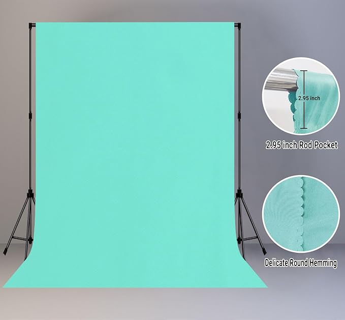 10x20FT Large Light Blue Screen Backdrop - Image 2