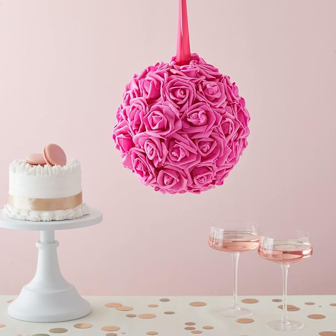Juvale Artificial Roses - 3 in Heads - Image 6