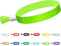 100 Pcs Cloth Event Wristbands, Event Wristbands, Colored Wrist Bands by Green-PowerAmerica