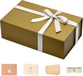 LIFELUM Empty Gift Boxes 1 Pack 13.85 x 8.35 x 4.45 inch Rectangle Collapsible by LIFELUM