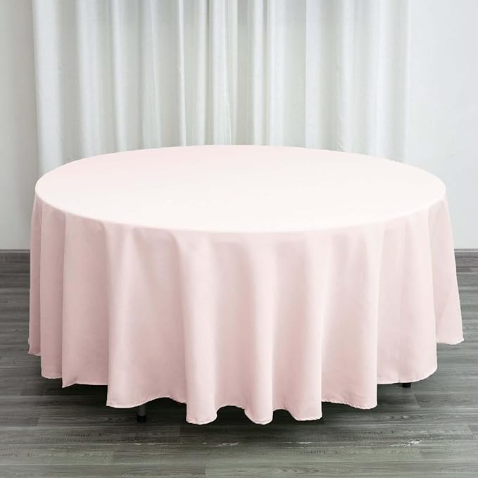 Efavormart Round Tablecloth, 108 Inch Stain & Wrinkle Resistant Washable Table by efavormart