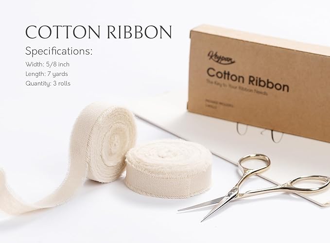 Nude Ribbon 5/8" x 21 Yards - Image 2