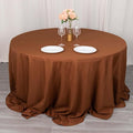 Efavormart Round Tablecloth, 132 Inch Stain & Wrinkle Resistant Washable Table by efavormart