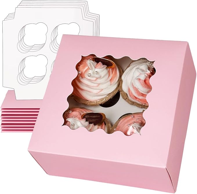 Bakepacker Auto-pop up 4 Cupcake Boxes - Image 5