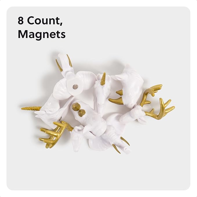 U Brands Mini Flower Fashion Small Magnet Set, Office Supplies - Image 2