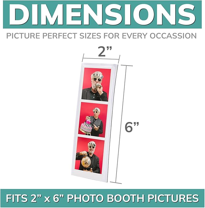 pbf PHOTO BOOTH FRAMES 2x6 Magnetic Picture Frames - Image 2