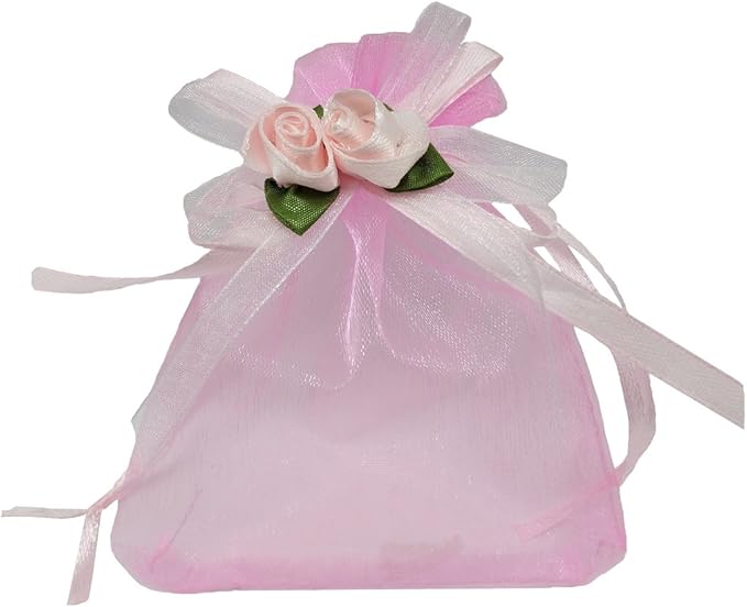 Ankirol 50pcs Sheer Organza Favor Bags by Ankirol