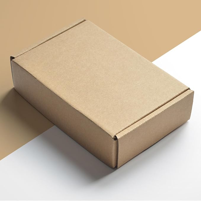 12x9x4 Small Shipping Boxes Set of 20 Brown Corrugated Cardboard Mailer Boxes - Image 4