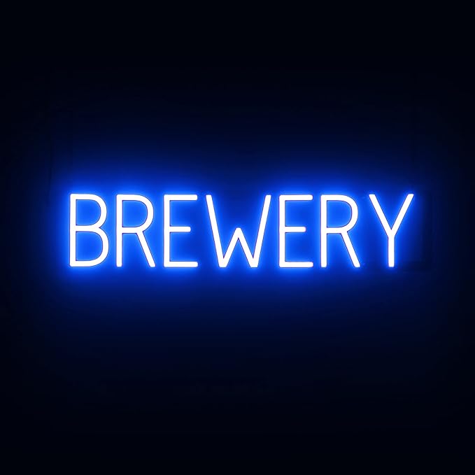 SpellBrite BREWERY Sign | Beer-Related Sign by SpellBrite