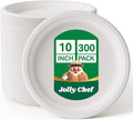 JOLLY CHEF Compostable Heavy Duty Plates   Eco-Friendly Disposable by JOLLYCHEF