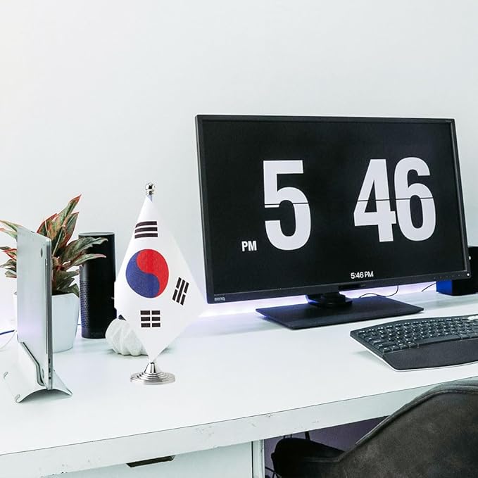 South Korea Flag South Korean Flags, Small Mini South Korean Desk Flag - Image 5