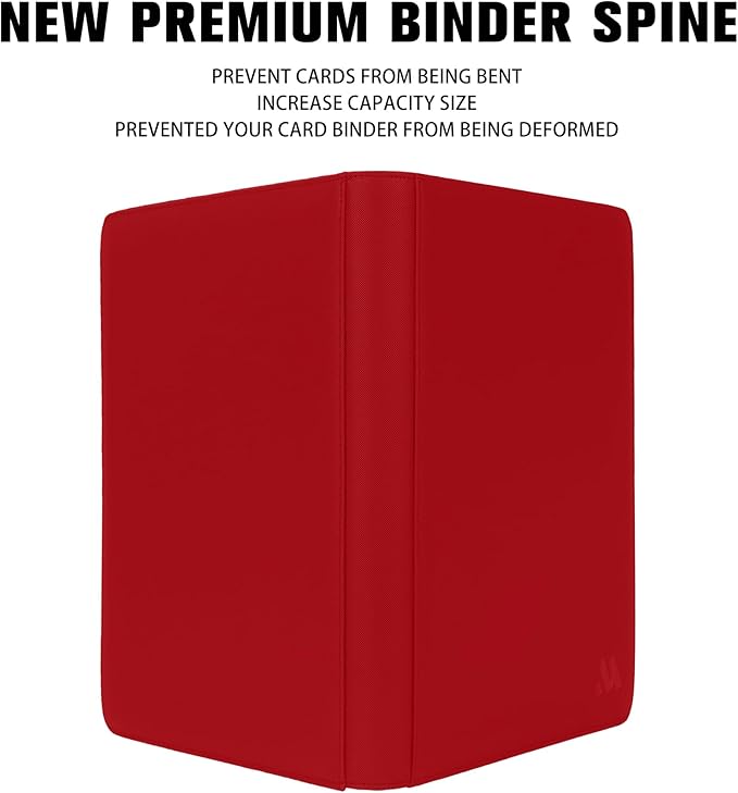 Premium 1000+ Pockets Card Binder, 16 Pockets Trading Card Binder Ringless Side - Image 7