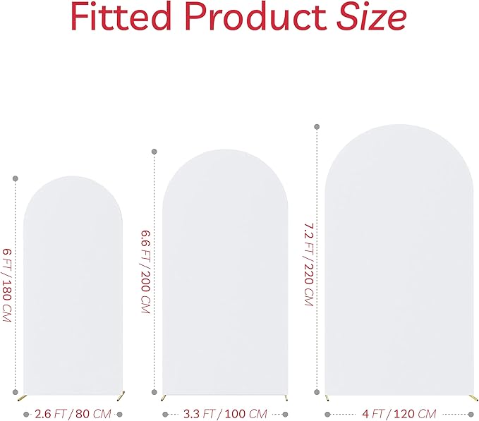 Spandex Anti Wrinkle Arch Backdrop Cover - Image 6