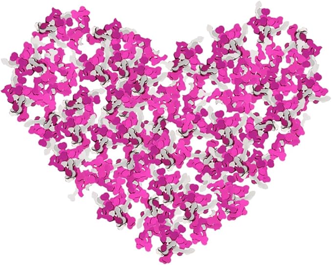 3000 Pcs Glitter Cute Sprinkle Party Confetti Table Decoration by Comemela