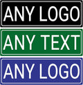 Custom Metal Sign 8x24 Inches by SignSigts