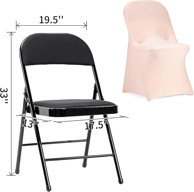 Peomeise Stretch Spandex Folding Chair Cover - Image 5