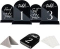Black Arch Acrylic Table Numbers by SublimeSoir%C3%A9e