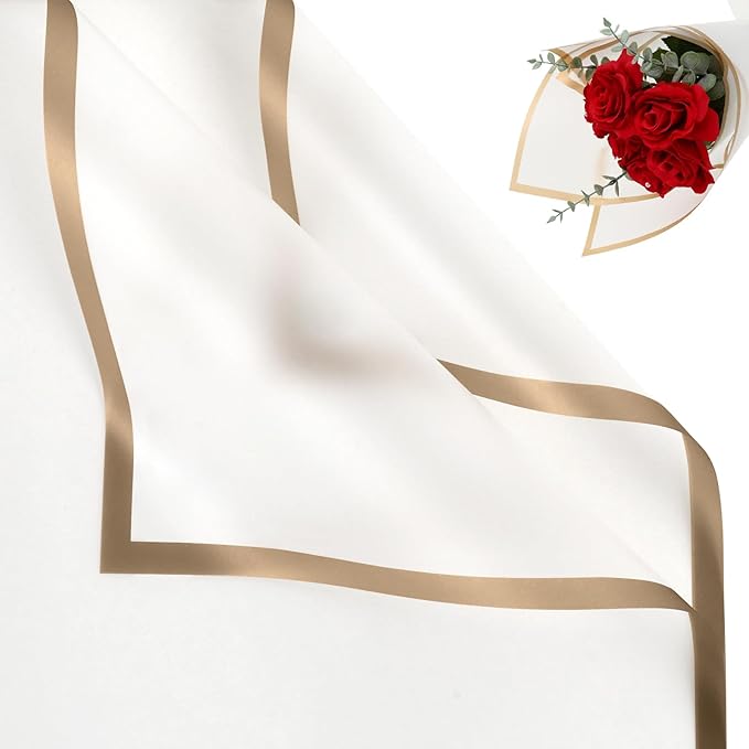 NESCCI 20 Sheet Flower Wrapping Paper by NESCCI