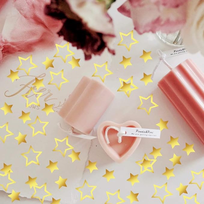 Confetti Star Metallic Foil Confetti Sprinkles - Image 8