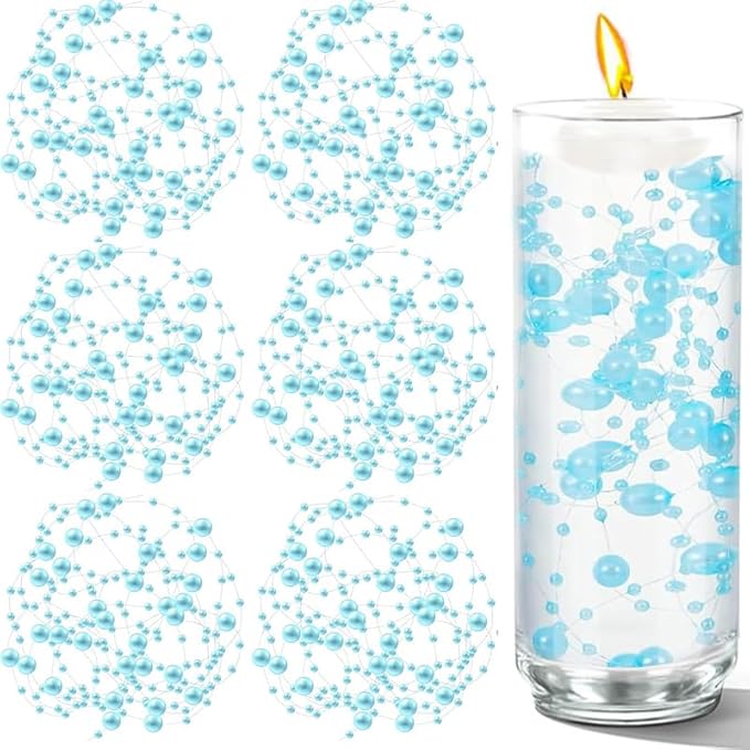 100 PCS Artificial Floating Beads by Cusmation