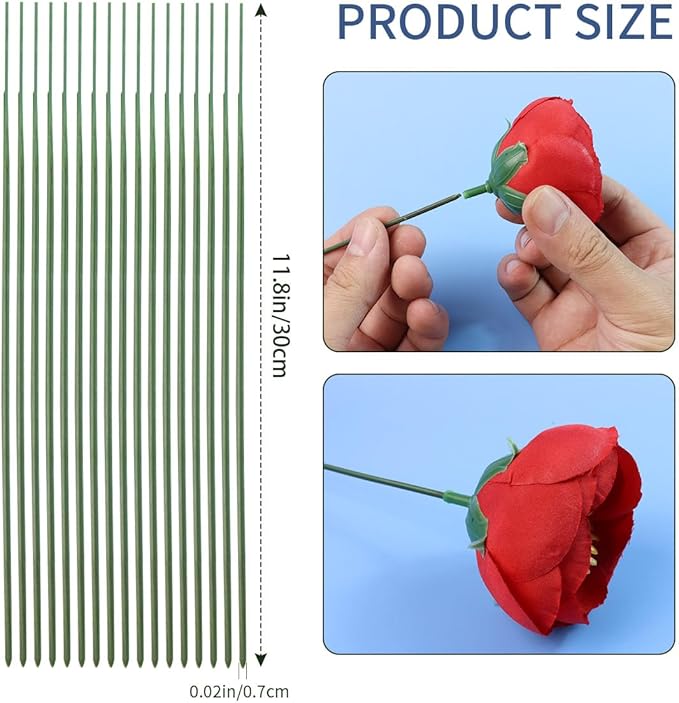 Green Floral Stems - Image 2