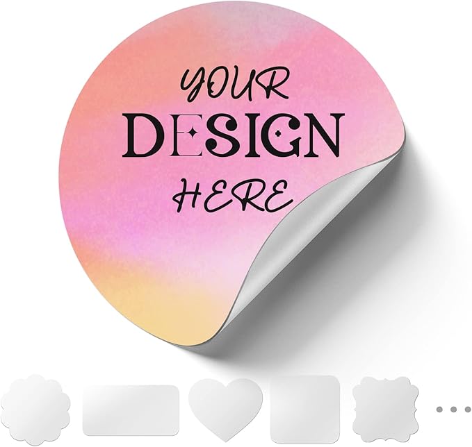 Custom Logo Stickers for Business, Personalised Logo Labels by CustomStickers