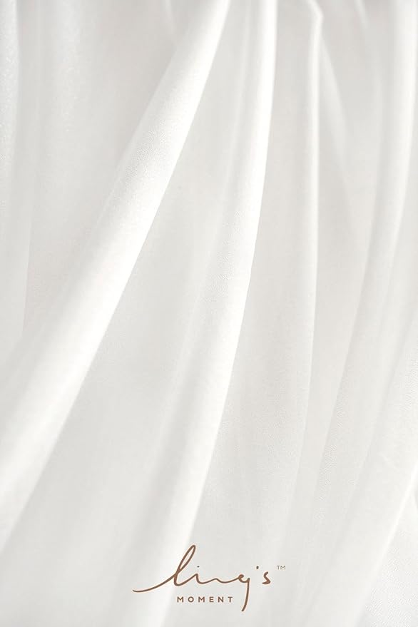 Ling's moment Wedding Arch Draping Fabric 2 Panels 32Ft x 30" Wrinkle-Free - Image 2