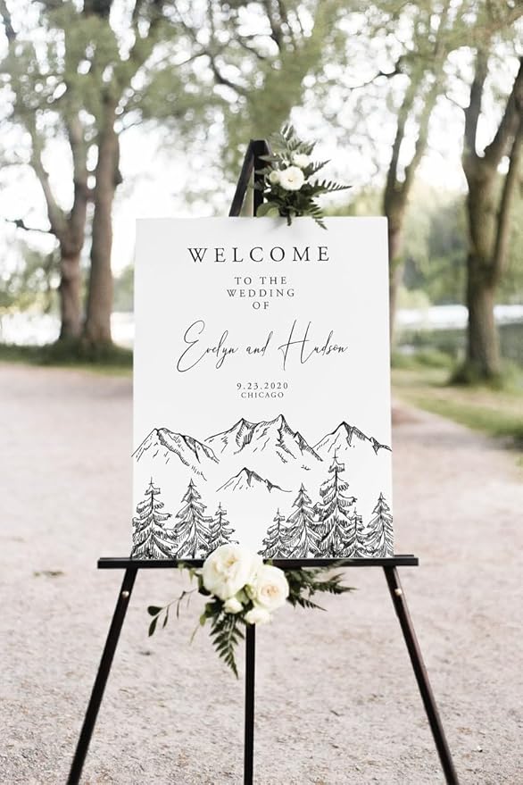 Sunflower Wedding Welcome Sign, Wedding Ceremony Sign, Welcome to our Wedding - Image 4