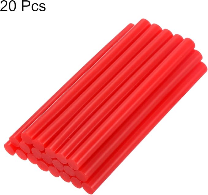 uxcell 20pcs Hot Glue Sticks for Glue Gun 7mm/0.27-inch x 4-inch Mini Hot Melt - Image 3