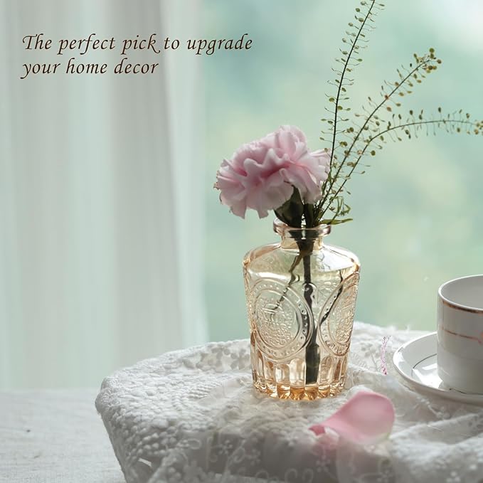Bud Vases Set of 12, Glass Bud Vases in Bulk, Small Flower Vases - Image 3