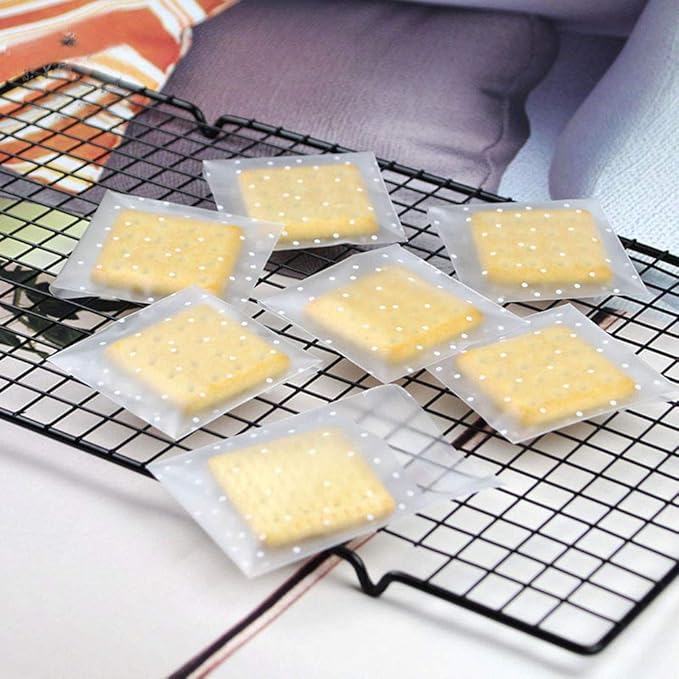 Self Adhesive Cookie Cellophane Treat Bags - Image 9