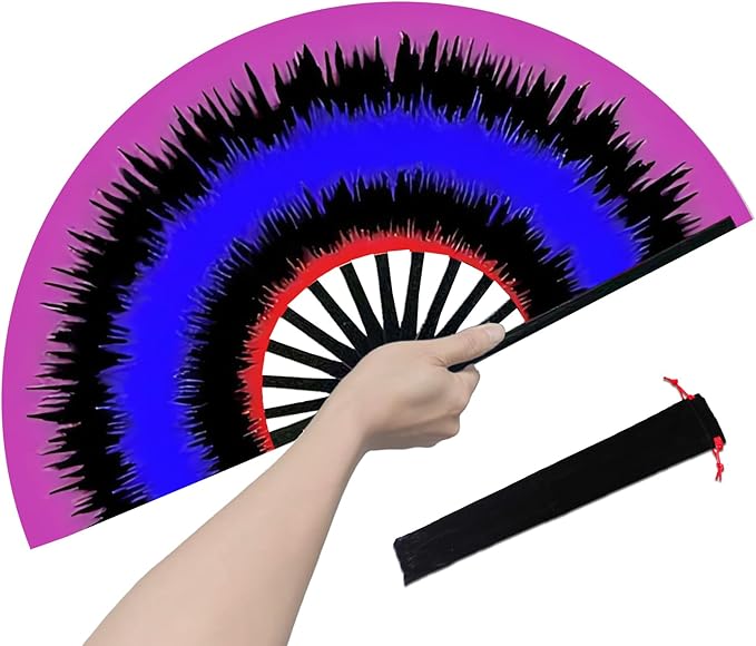 Boots on The Ground Fan, Large Folding Hand Fan by Unknown