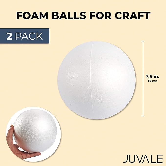 Juvale Sphere Craft Foam Balls - Image 5