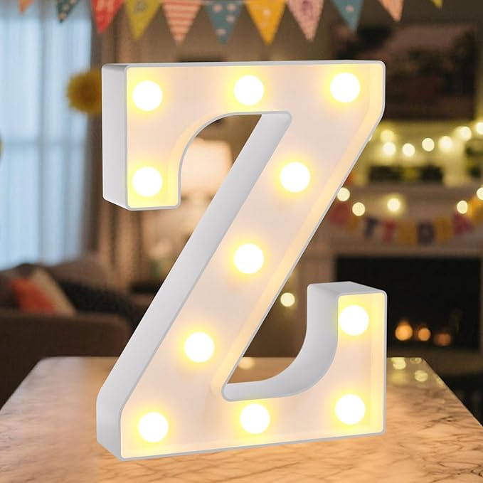 LED Marquee Light Up Letters Sign by NANXU