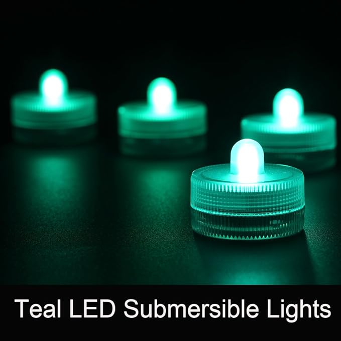 Halloween Lights Submersible LED Lights cr2032 Battery Powered Underwater - Image 2