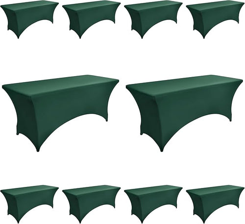 10-Pack 6ft Spandex Table Covers by Unknown