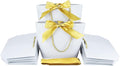 HUAPRINT Gift Bags with Handles, 7.48×3.54×7.9 inches, Party Favor Bags with by HUAPRINT