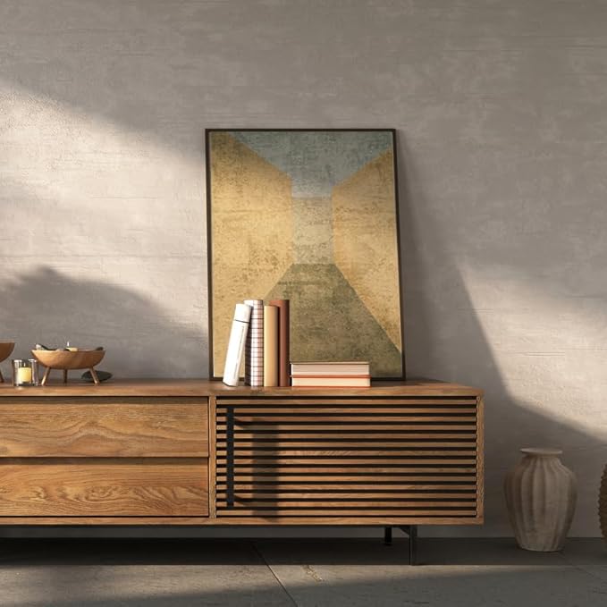 KTKDE A2 Picture Frame Walnut Woodgrain Display 16.5x23.4 inch Poster Frames - Image 4