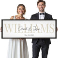 Wedding Gifts for Couples 2025, Custom Wood Sign for Bridal Shower Gift by YATIE