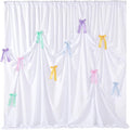 White Backdrop Curtain: 5.8×8ft Backdrop DIY Creative Photography Props by SoarDream