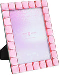 Isaac Jacobs Decorative Sparkling Light Pink Jewel Picture Frame, Photo Display by IsaacJacobs
