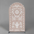 Mexico Theme Arch Stand Covers Fiesta Wedding Party Elastic Fabric Background by NIVIUS+PHOTO