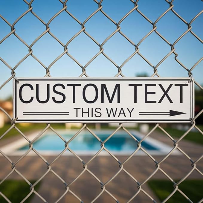 Custom Signs Outdoor Metal, Personalized Street Sign - Image 4