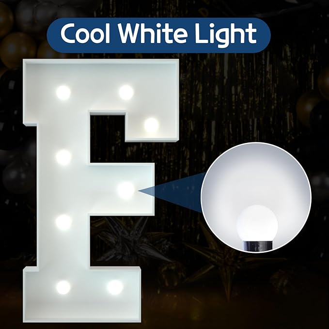 Marquee Letters 3 Feet Tall Large Light Up Letters Baby Shower Decorations - Image 2