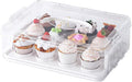 Cupcake Carrier with Lid and Handle, Cupcake and Brownie Storage Carrier by ClikKeep