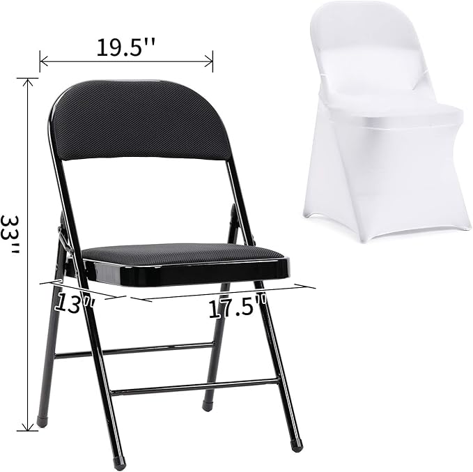 Peomeise Stretch Spandex Folding Chair Cover - Image 3