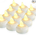 Homemory 12 Pack 200 Hours Flameless Floating Candles, Warm White Led by Homemory