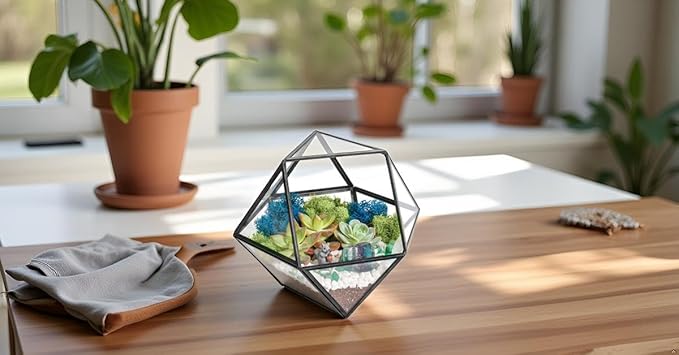 DIY 7" Geometric Terrarium Kit - Image 7
