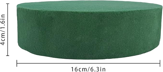 Prashent 4 Pcs Round Floral Foam Blocks - Image 6