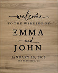 Andaz Press Large Wooden Welcome Sign by AndazPress